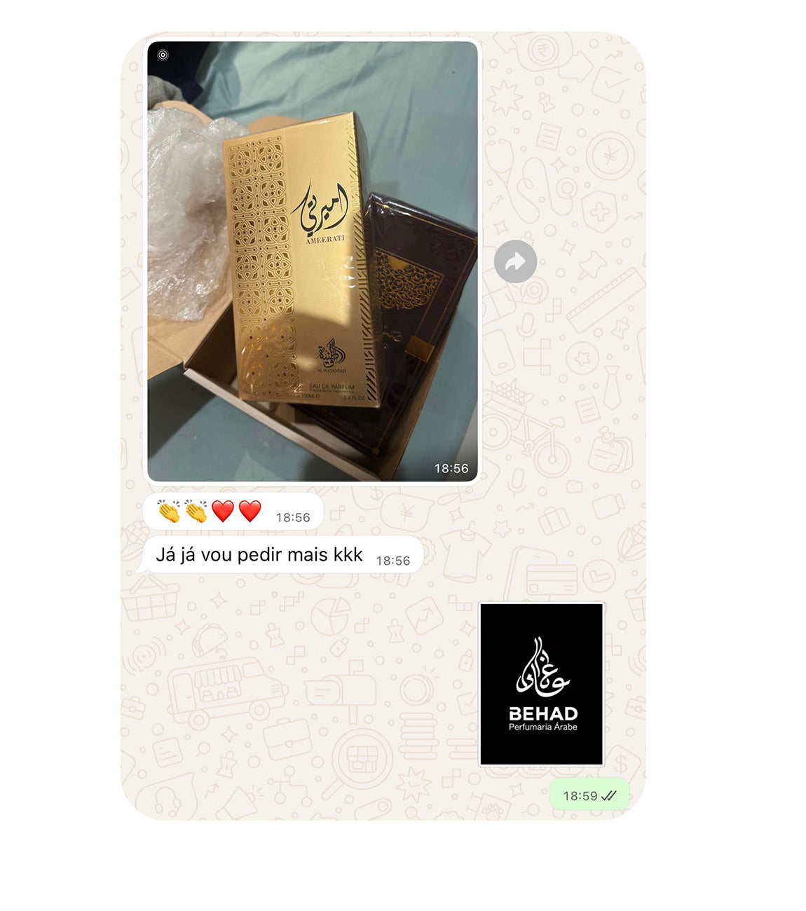 AMERAATI PERFUME ARABE