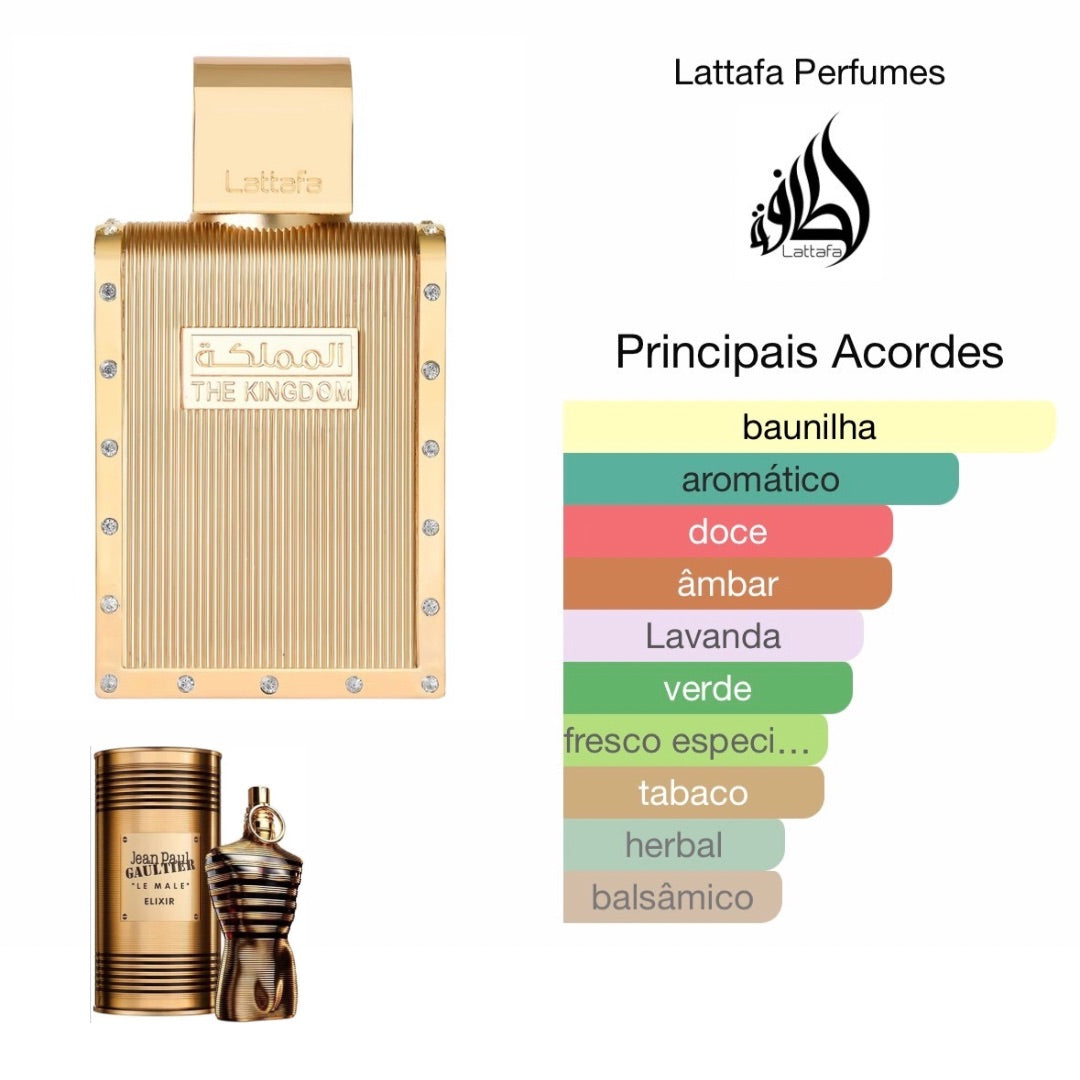 The Kingdom - Eau de Parfum 100ml Perfume Árabe Masculino