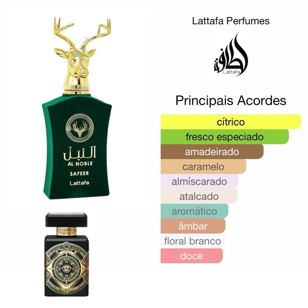 Safeer Al Noble - Eau de Parfum 100ml Perfume Árabe Masculino
