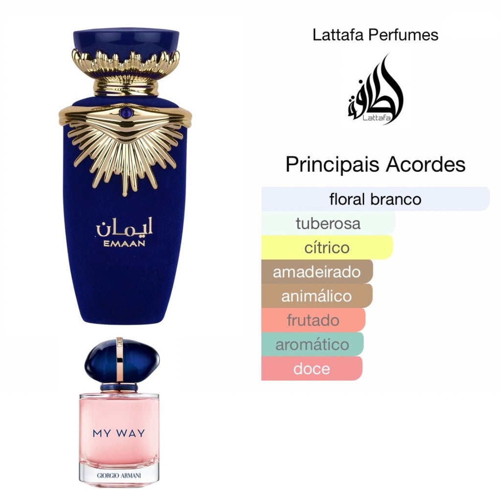 Emaan - Eau de Parfum 100ml Perfume Árabe Feminino