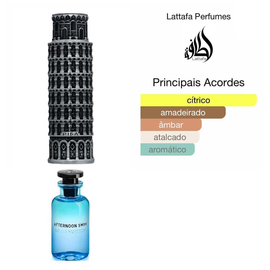 Pisa - Eau de Parfum 100 ml Perfume Árabe Masculino