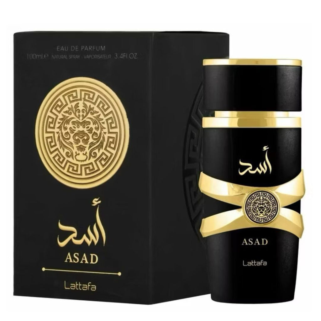 Asad Black - Eau de Parfum 100ml Perfume Árabe Masculino